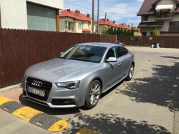 Wynajem samochodów osobowych Warszawa - sylwetka Audi A5